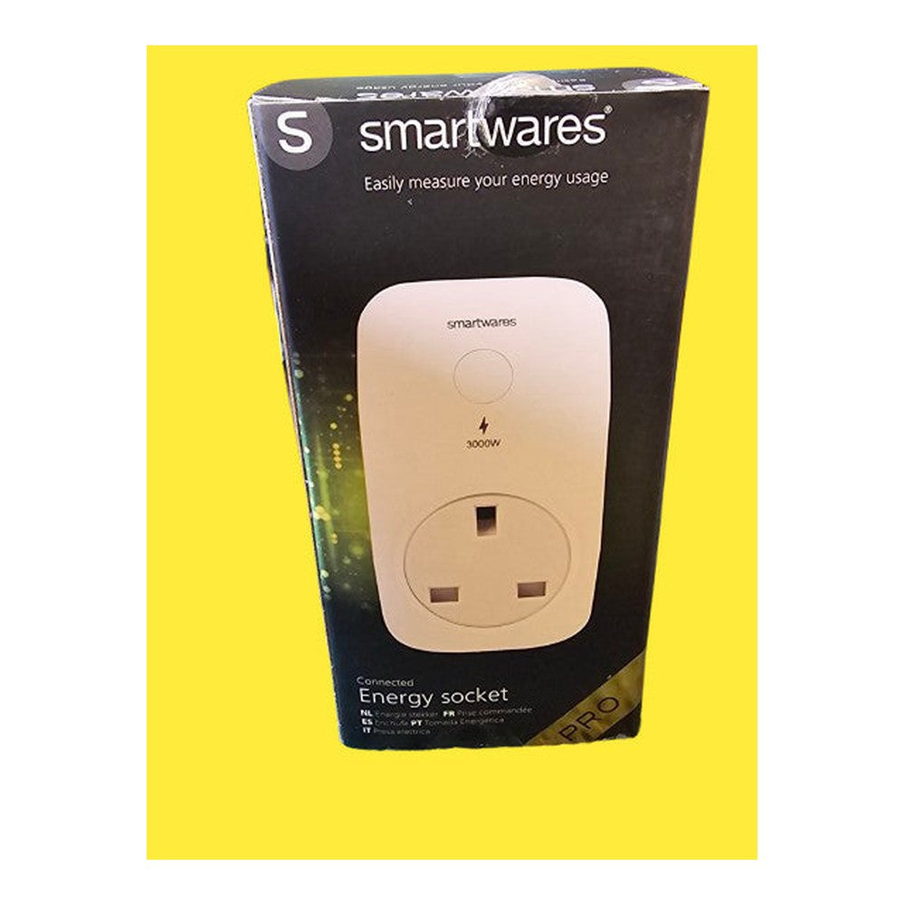 Smartwares Pro Energy Socket Easily Measure Your Energy Usage