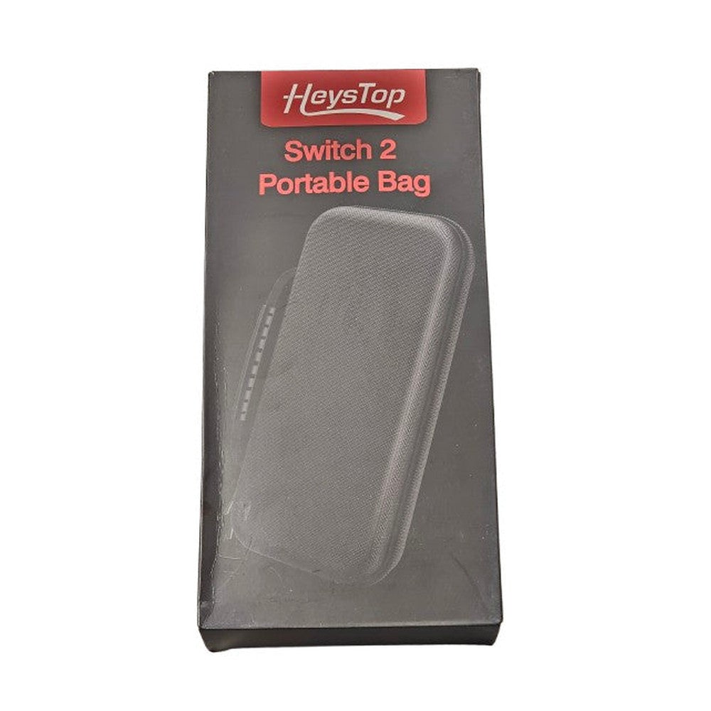 Switch 2 Heystop Black Portable Hard Case New Dual Zip Light Weight