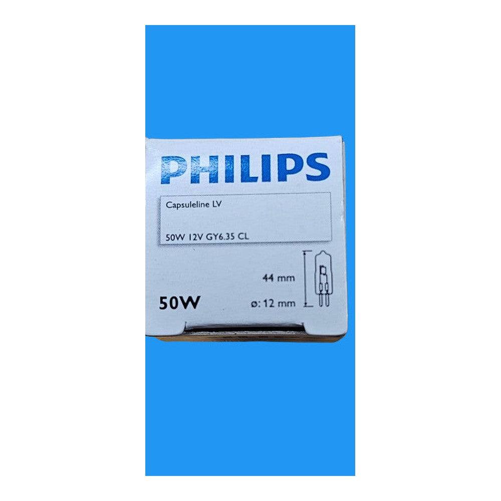 GY6.35 50W Philips Capsule LV 850lm Clear 2000H 44mm