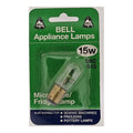 2 x B.E.L.L. 15W B15 Fridge Sewing Machine Pottery Lamp Bulb