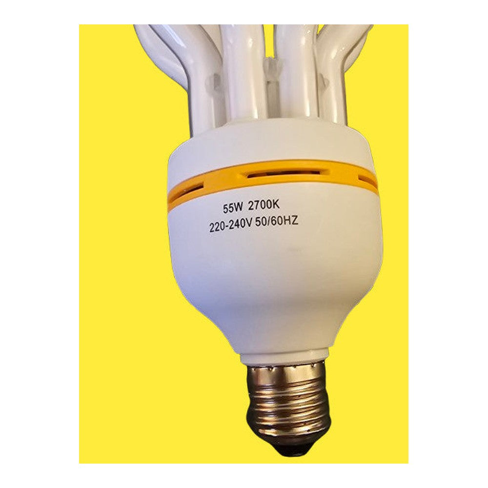 Ishico Tulip Bulb 55w ES-E27 Energy Saver Warm White