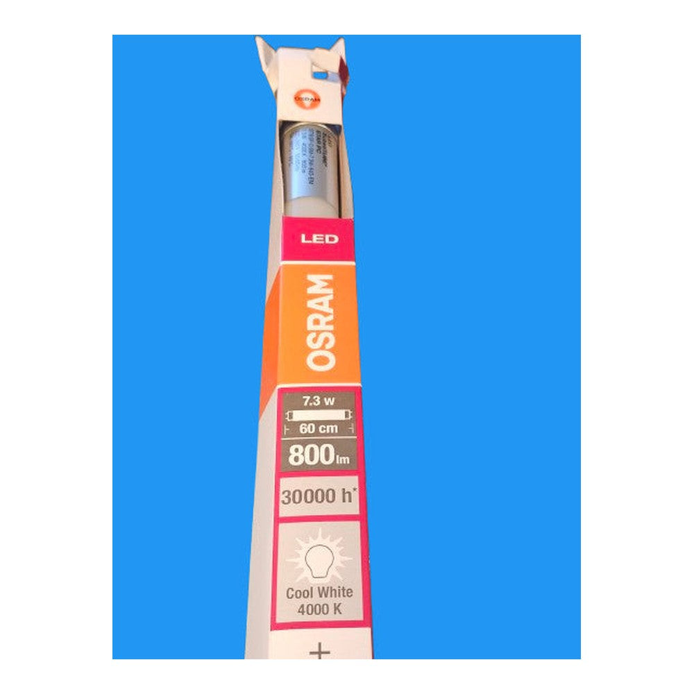 Osram LED 7.3W 60CM Tube with Starter 800lm 30000h 4000k Cool White A+