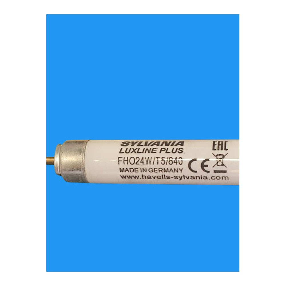 2 x Sylvania FHO24W/T5/840 Fluorescent Tube Lamp 24w Cool White 550mm 1950lm