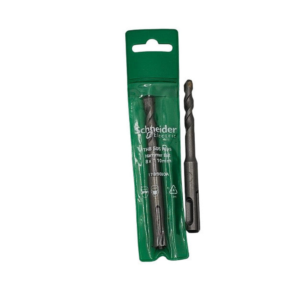 3 x Schneider THB SDS Plus Hammer Bit 8mm x 110mmm New 1789080A