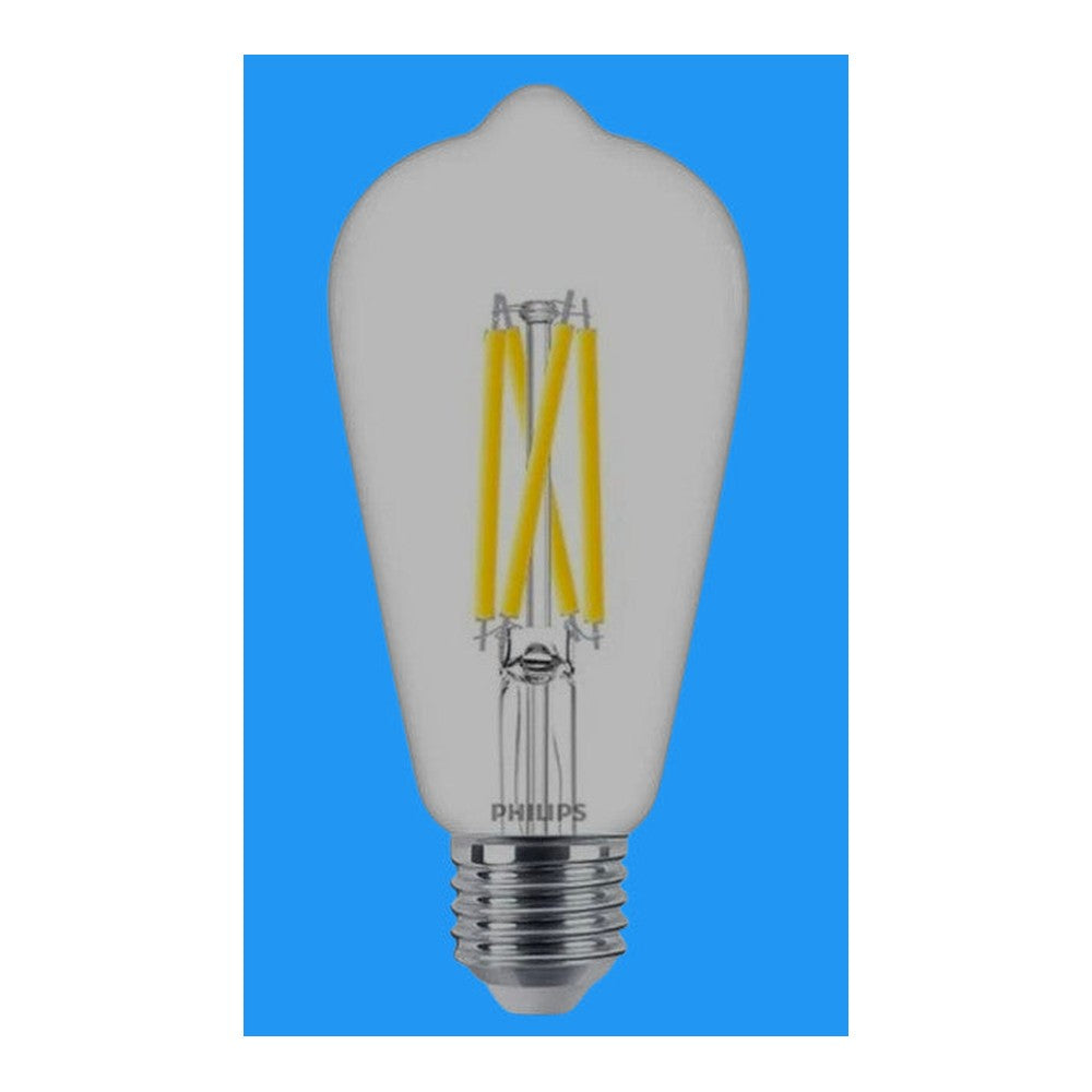 E27 ST64 5.9w = 60w Philips Master Bulb Lamp 2700k LED 806lm Dimmable