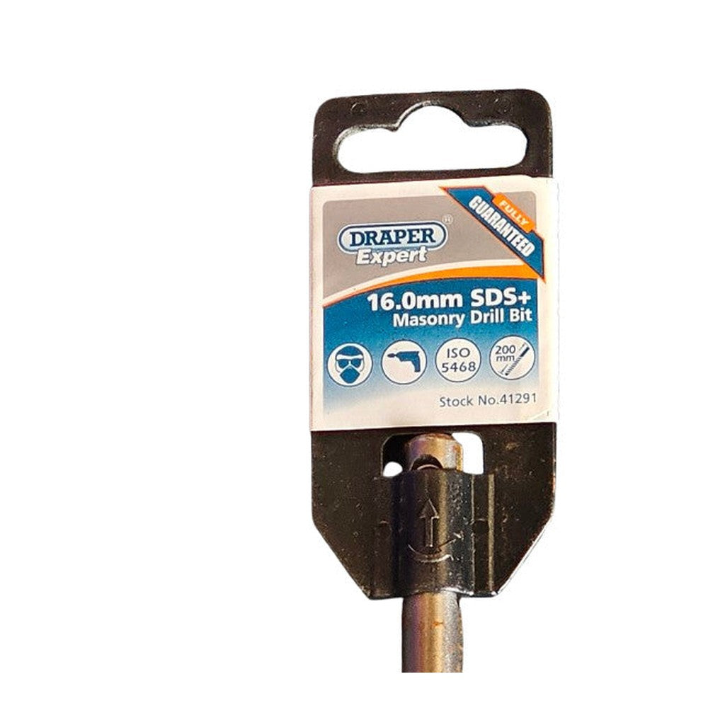 Draper Expert SDS Plus Masonry Drill Bit 16mm 200mm ( 41291 )