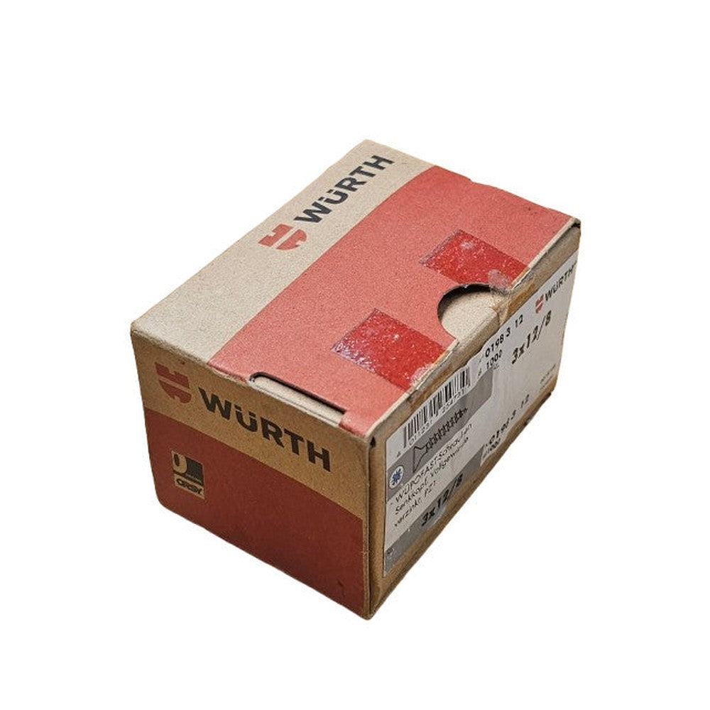 Wurth Tiny Screws 3 x 12/8 Ideal for Piano Hinge Repairs Dolls House Doors