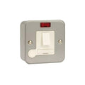 Click Metal Clad 13 Amp Switched Fused Connection Unit with Neon CL052