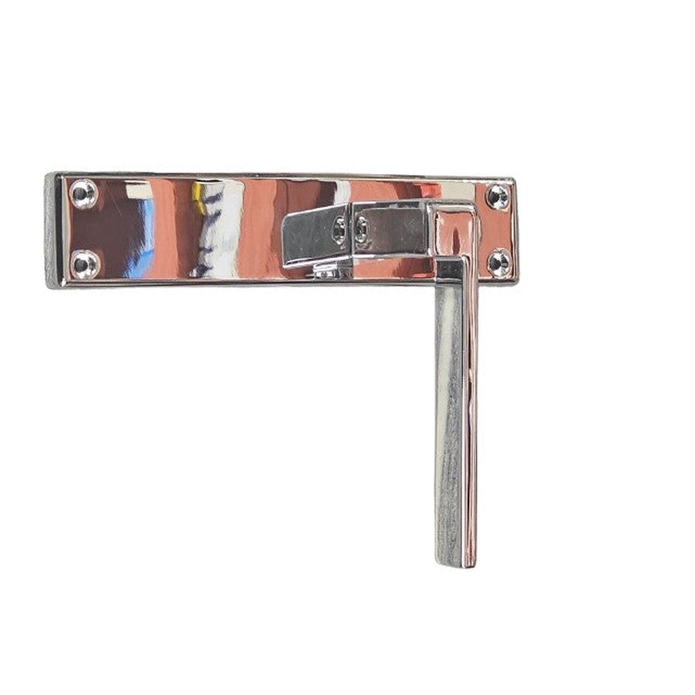 Carlisle Brass Serozzetta Satin Silver Lever Handle on Backplate, Fixings