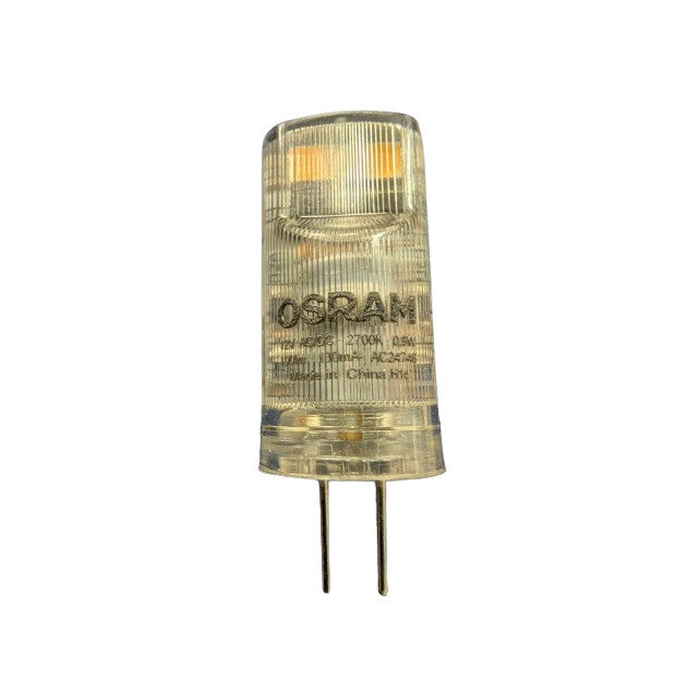 2x Osram Parathom G4 LED Pin 12v 0.9w 100lm 2700knWarm White