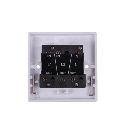 2 x 10A TPK Fan Isolator Switches With Instructions