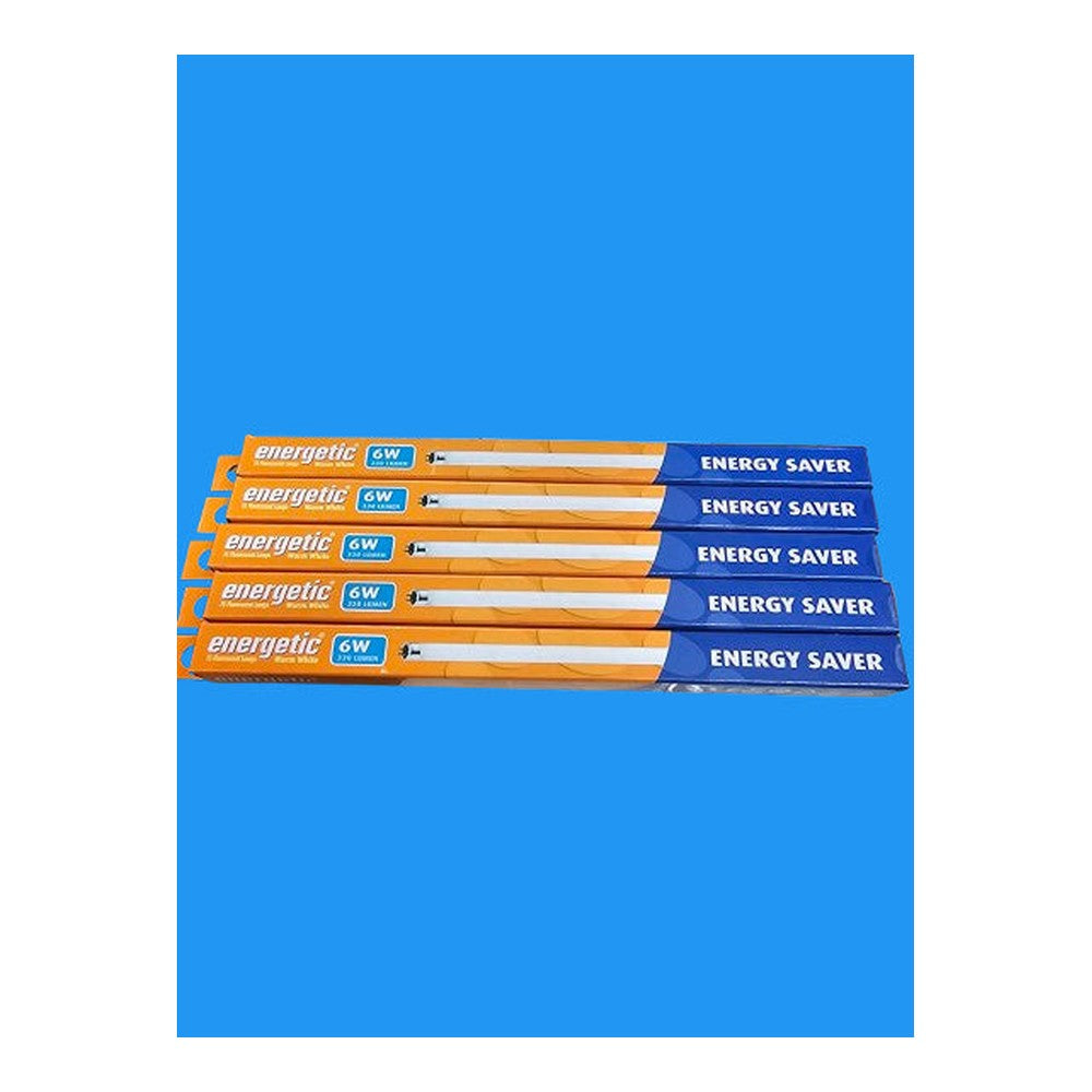 6w 9" T5 Fluorescent Tube Lamp Bulb Warm White 330lm ENERGETIC