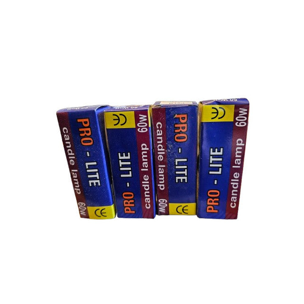 B15d 60w ( 3 Pack )  Pro-lite Small Bayonet B15d 240V Bulb Clear