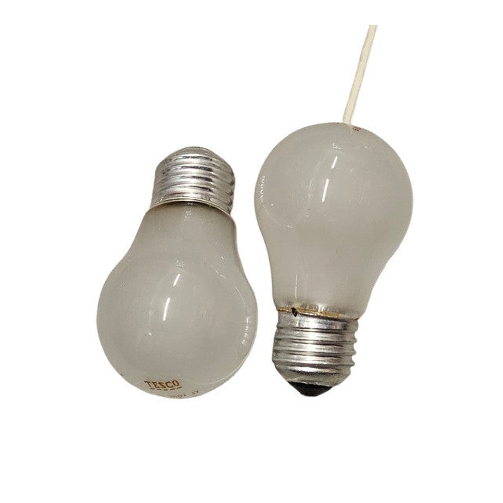 E27 100w Tesco Pearl Screw Cap Bulbs 240v ( 2 box of 2 bulbs )