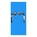 Urfic Rennes Lever on Rose Pol Nickle Door Handles DFU5235 5310/5095/04