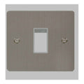 Pack of 2 Click FPSS401WH G1 Plate Single Switch Aperture