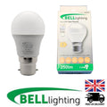 2x BC B22 Bell Lighting 60520 LED 4W Opal GOLFBALL 250LM 2700K
