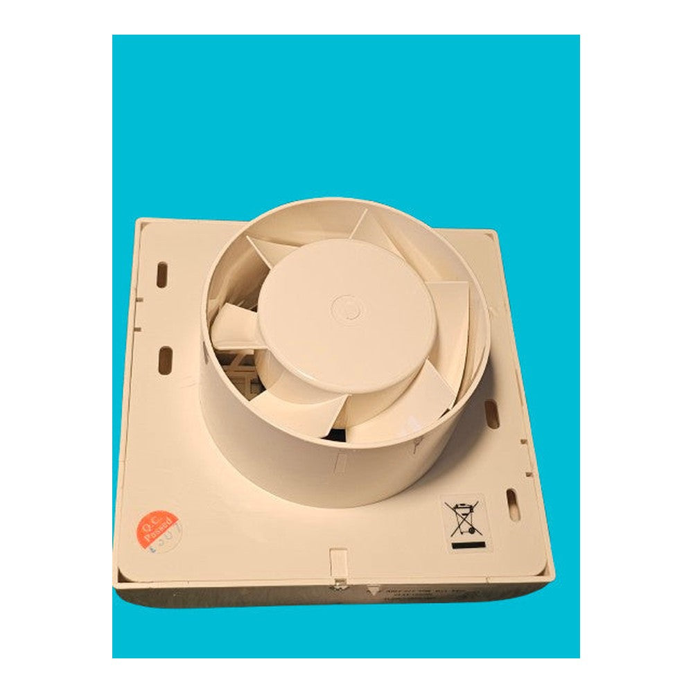 Emcovent 100mm Extractor fan Pull Cord IPX4 Rated Up to 80 CMH 220 - 240V 50Hz
