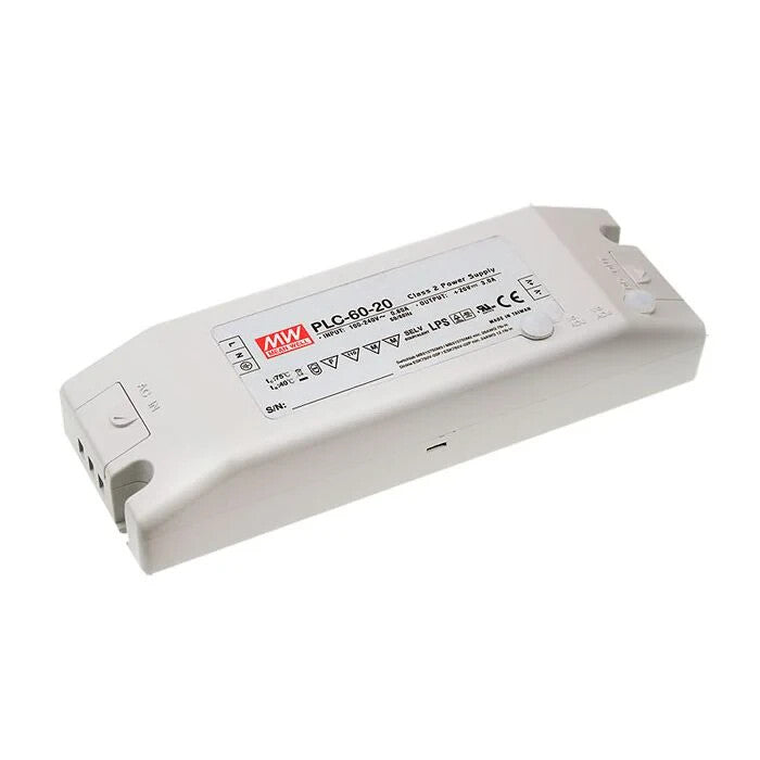 MEAN WELL  PLC-60-48 LED Driver Constant Current Power supply 62.4W 48VDC,