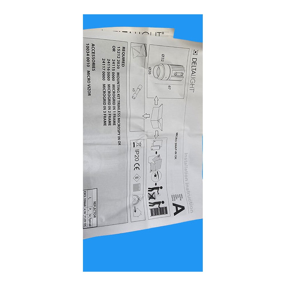 Micro Snap in ok 93030 B Replacement Part 24112 9320B BNIB