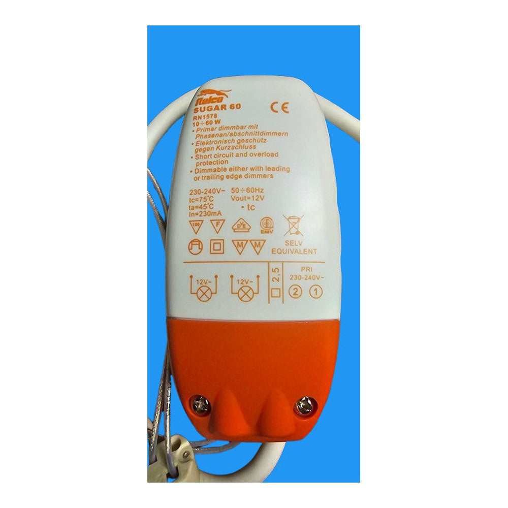 Relco Sugar 60 RN1578 60w Short Circuit and Overload Protection Dimmable