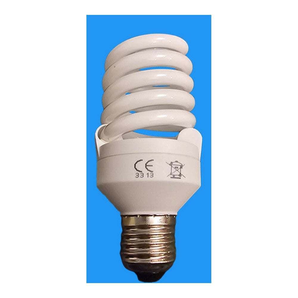 ES/E27 23W = 112W T2 ( Pack of 2 ) Ultra Mini Spiral Bulb  240v Crompton 1600lm