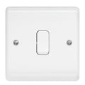 Contactum Aspire white 20A double pole switch wall socket plastic 20a 2p