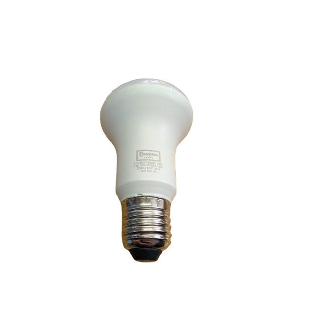 2x LED Reflector Lamps Crompton 3965 R63 6.5W ES-E27 Warm White 3965