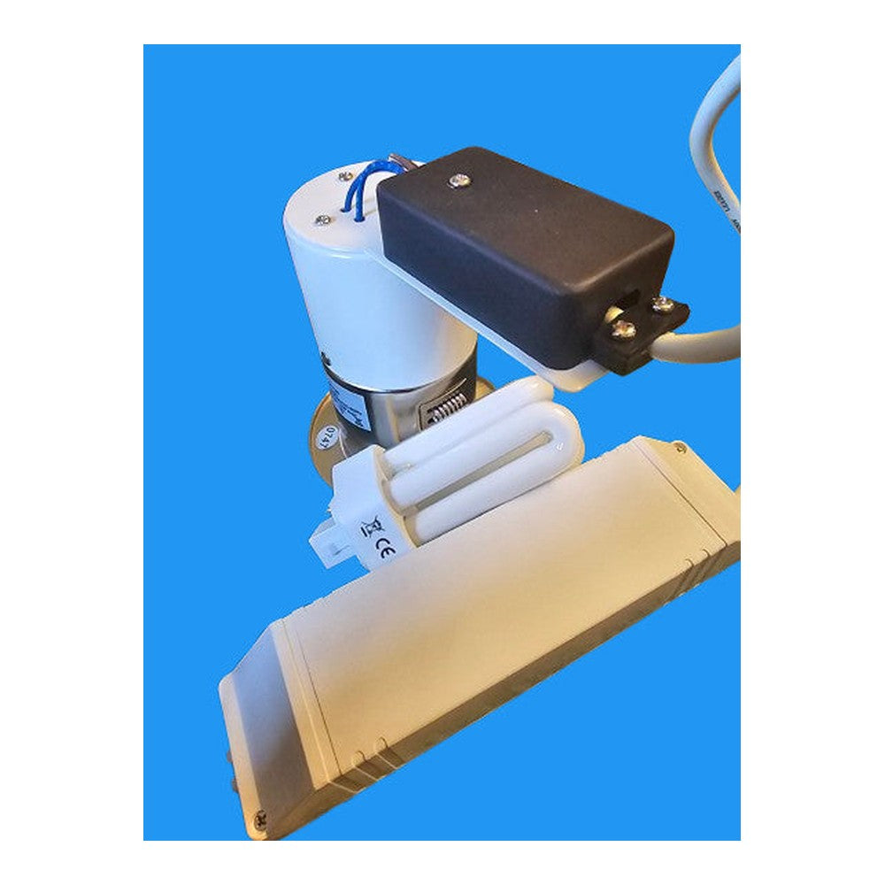 Robus 11w Fire Rated PL Downlight C/W 4 Pin Lamp and HF Ballast