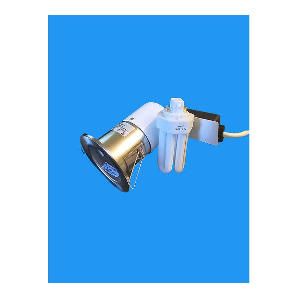 Robus 11w Fire Rated PL Downlight C/W 4 Pin Lamp and HF Ballast