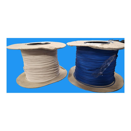1 x 0.50 Primelight H05V2-U Wire Blue or White Various Lengths