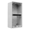Schneider Clipsal 56E2 Mounting Enclosure 2 Gang 2x25 1x32mm 198x101x63mm Grey