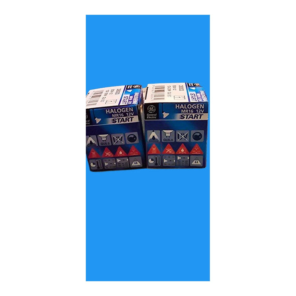 MR16 GU5.3 20W x 2 Spot Halogen 12v Start Bulb Lamp 2000h General Electric 38003