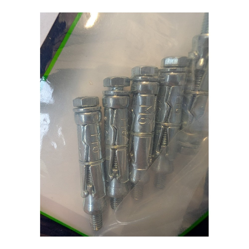 Deligo Expansion Shield Anchor Loose Bolts 6 x 60mm Pack Of 5