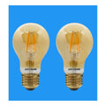 2 x ES / E27 4.5w = 35w Paul Russells Edison Screw LED Filament 400LM