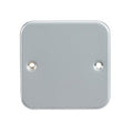 2x Knightsbridge M8500 Single Gang Metal Clad Blanking Plate