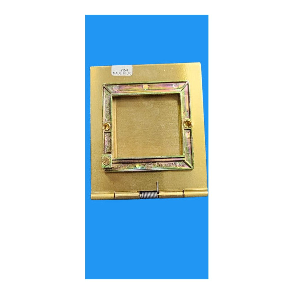 M.K. 791 SAB 1 Gang Floor Mounted Frame for Recessed Mounting Euro Modules
