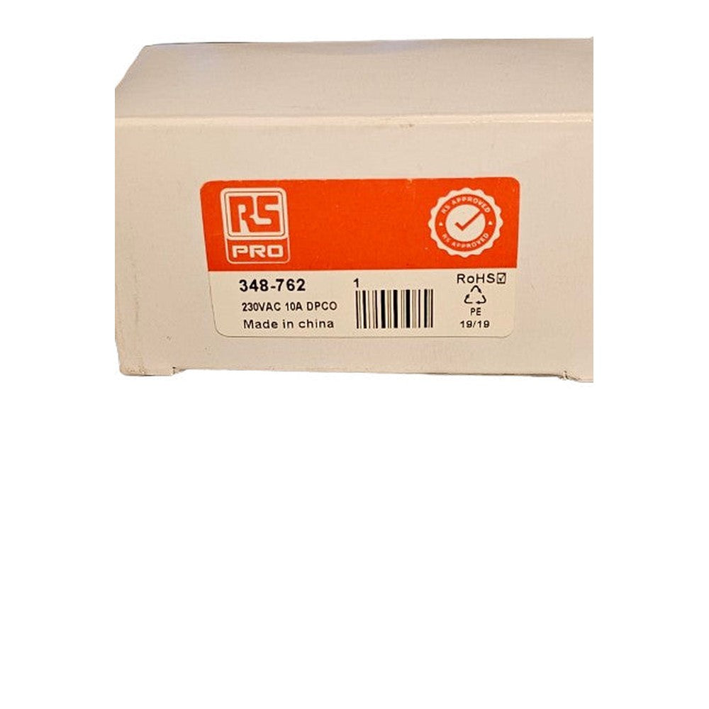 RS Pro DPDT Non-Latching Relay Plug In, 230V ac Coil, 10 A General Purpose Relay