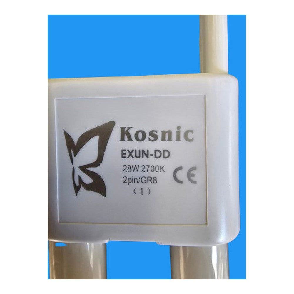 Kosnic EXUN -DD 28W GR8 2 Pin 200mm x 200mm Energy Saver Butterfly Bulb Tube