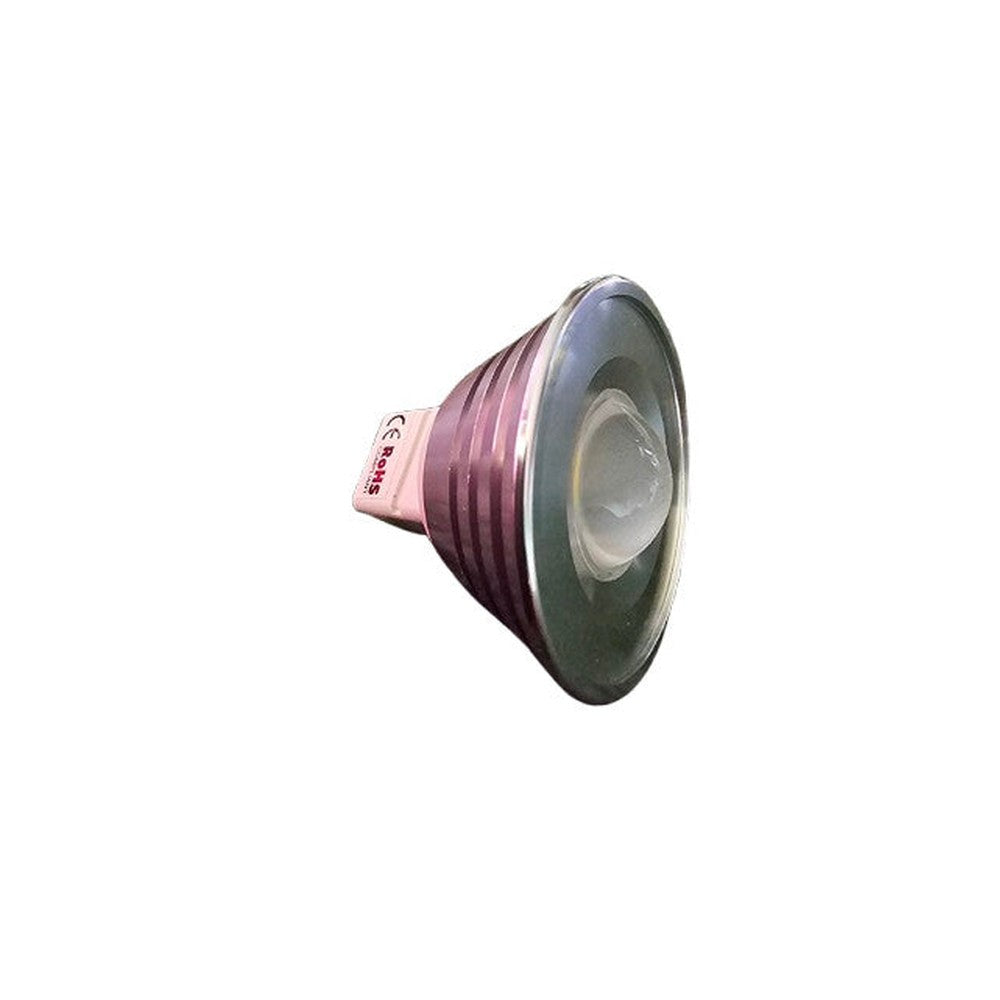 2 x MR16 3W LED Replacement Lamp Cool White 4000k