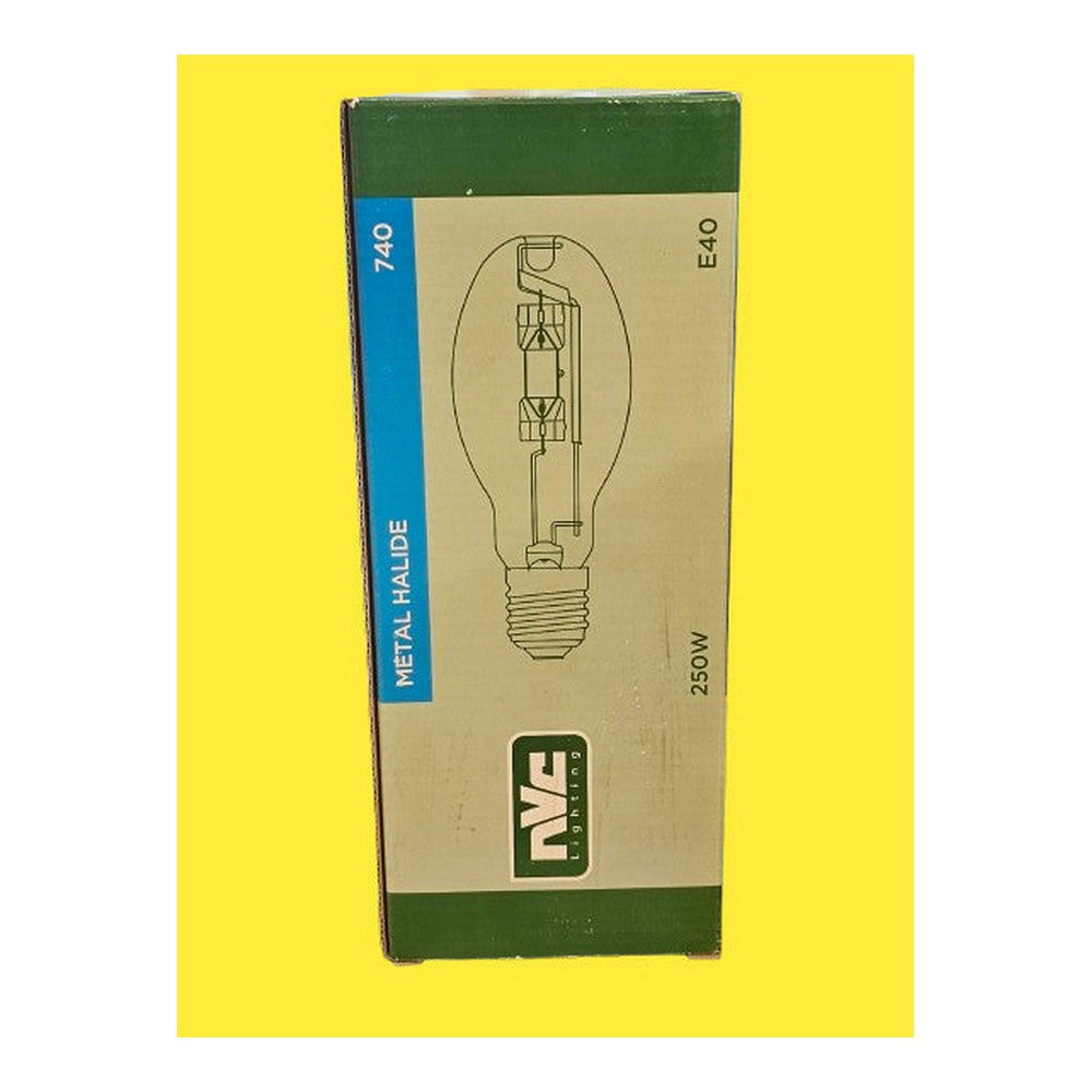 NVC NL/250/MH/E/740 250w E40 Metal Halide Lamp Bulb Closed Rated