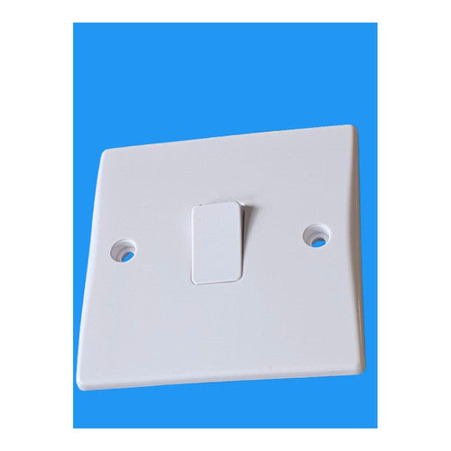 10AX 1 Gang 2 Way Switch GET Acel Ultimate Moulded and Flat Plate AC1914