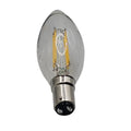 5W SBC-B15D X 3 Crompton LED Candle Bulb Lamp 470lm Dimmable 4000k Cool White