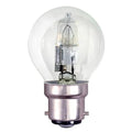 5x Halogen Round Golf Ball Light Bulb 18W B22 2700K Warm White 2700K Bell 05216