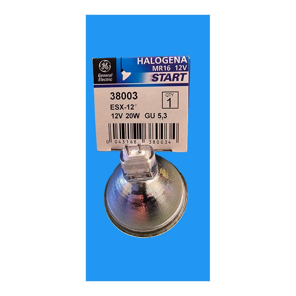 MR16 GU5.3 20W x 2 Spot Halogen 12v Start Bulb Lamp 2000h General Electric 38003