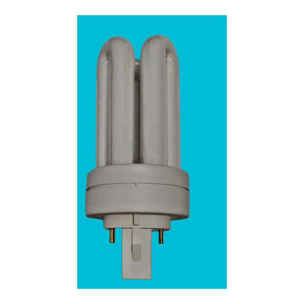 2x GE 13W DULUX T 840 COOL WHITE 2PIN PL-t LYNX T BIAX T PLT GX24d-1 35941 4000k