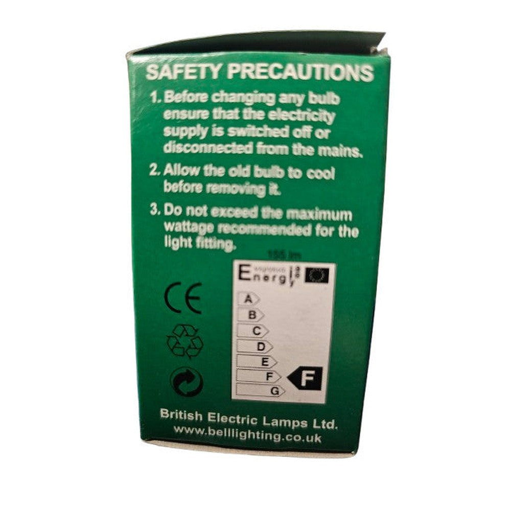 Pack of 10 BELL Opal Round Light Bulb, 25w, B22