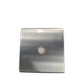 2x MK K24431 SCR Aspect 1G Module Toggle Light Switch Plate & Frame Satin Chrome