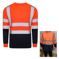 Hi Vis Viz High Visibility T-Shirts Vests Short & Long Sleeve Safety Reflective