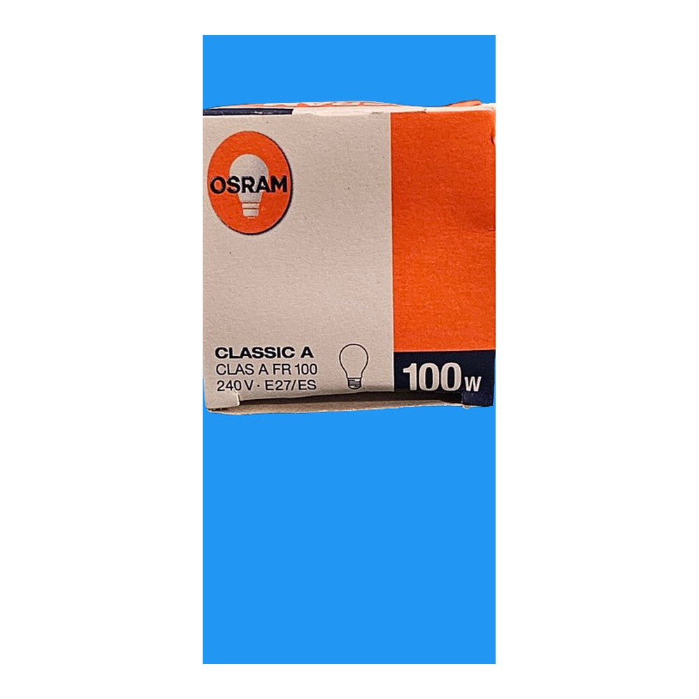 E27 / ES 100W Osram Classic A 249v Bulb Lamp